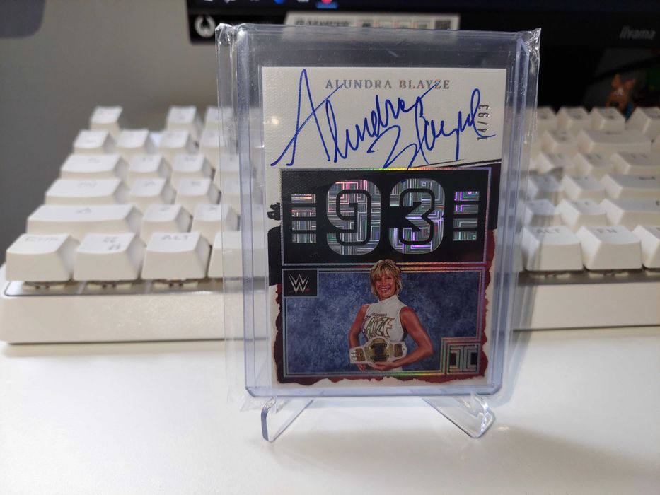 WWE Panini Alundra Blayze 2023 Auto /93