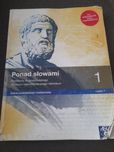Ponad Słowami 1 podręcznik do języka polskiego zakres podstawowy i roz