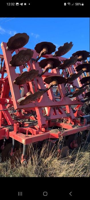 Борона дискова ANTARES 6х4 (причіпна, 60 дисків-ромашка