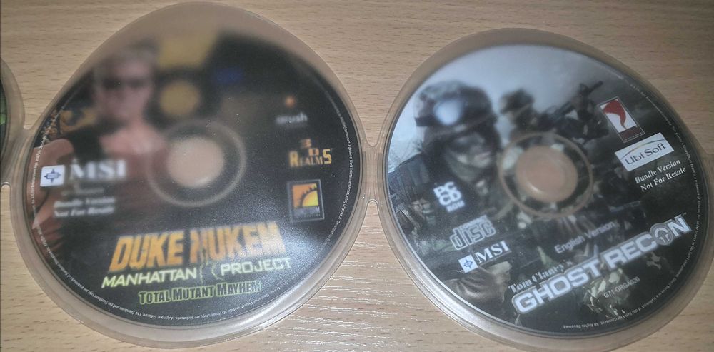 10 gier PC TES Morrowind Duke Nukem Manhattan Project Ghost Recon NOWE