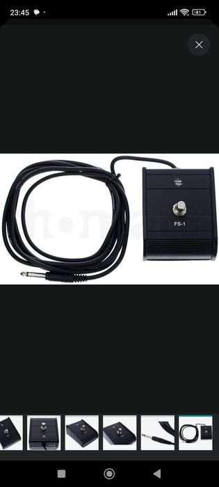 Amplificador Behringer HA 40R - Excelente Estado + Footswitch FS-1