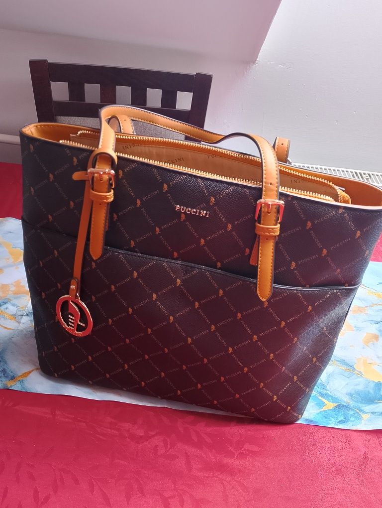 Torebka Puccini  Shopperka Monogram