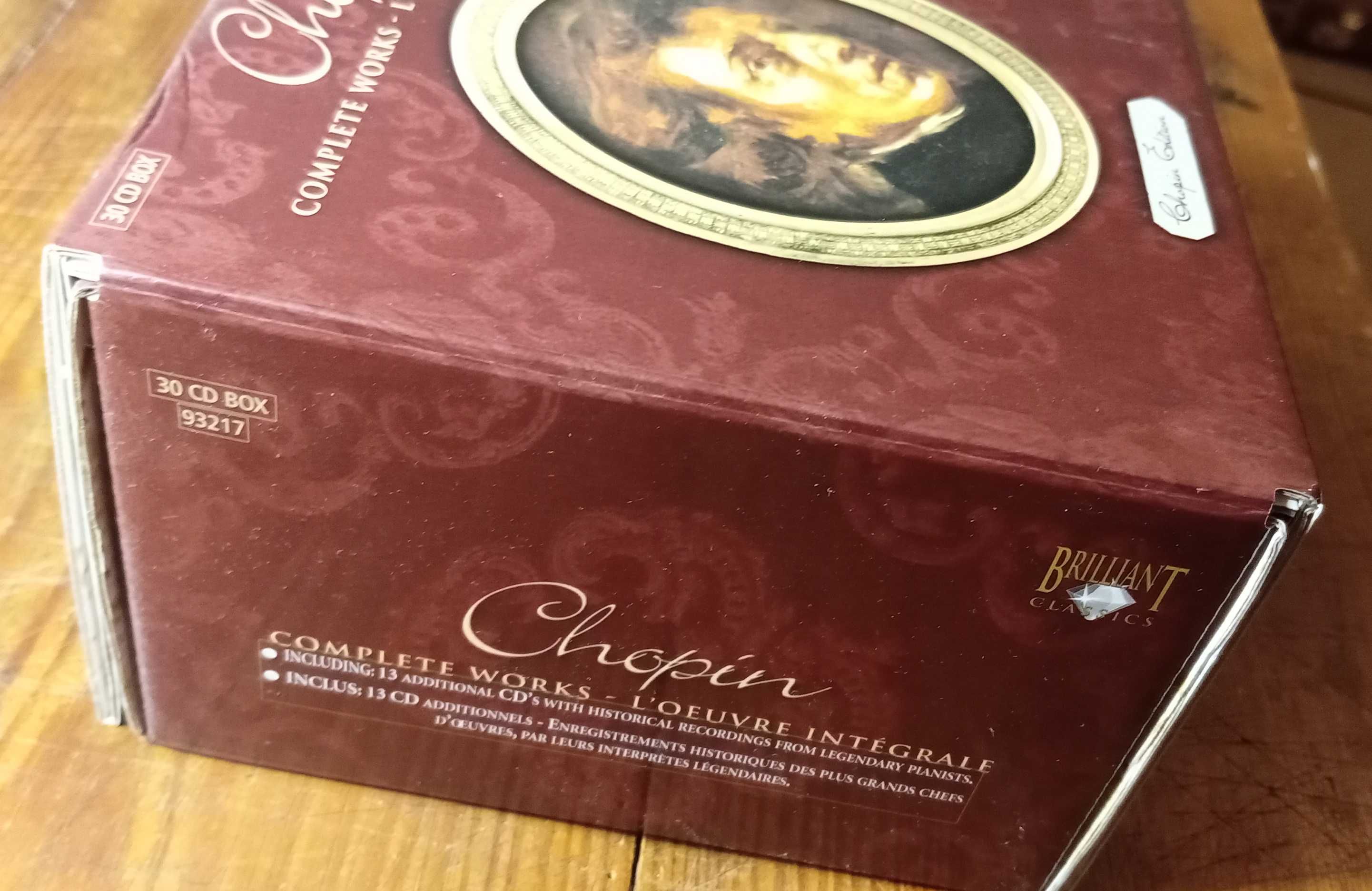Chopin – Complete Works - L'Oeuvre Intégrale - 30 Cds