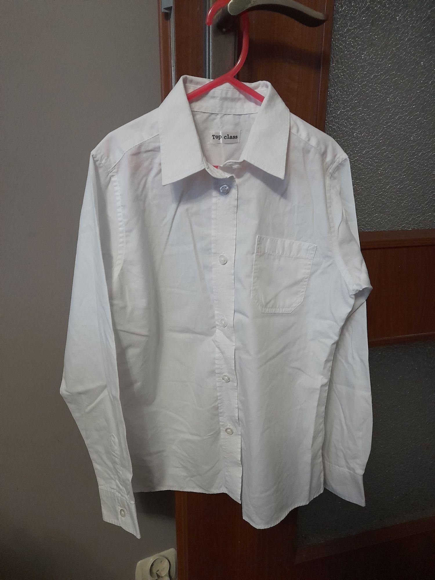 Koszula biała rozmiar 134 140 rozmiar 9-10 lat