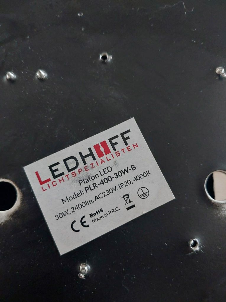 Lampa LED plafon 40 cm ledhoff