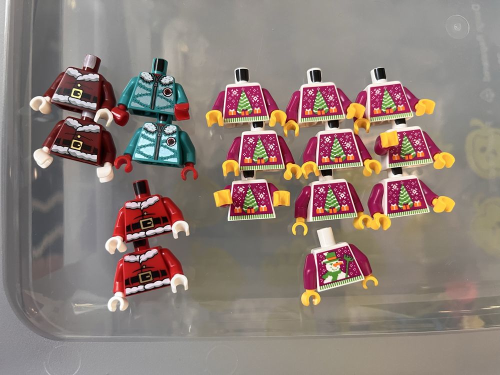 Lego BaM swieta zima tors mikolaj swetr