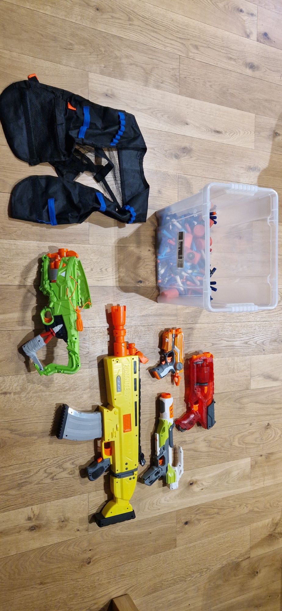 Zestaw Nerf w tym Fortnite