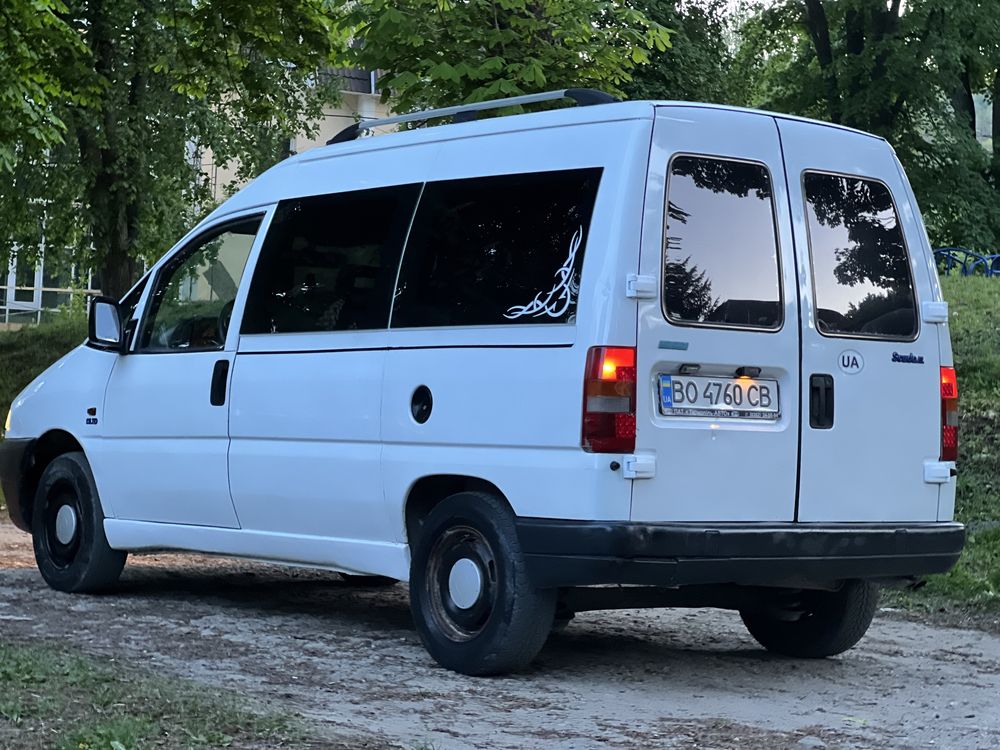 Fiat Scudo 1.9 дизель, 8 місць