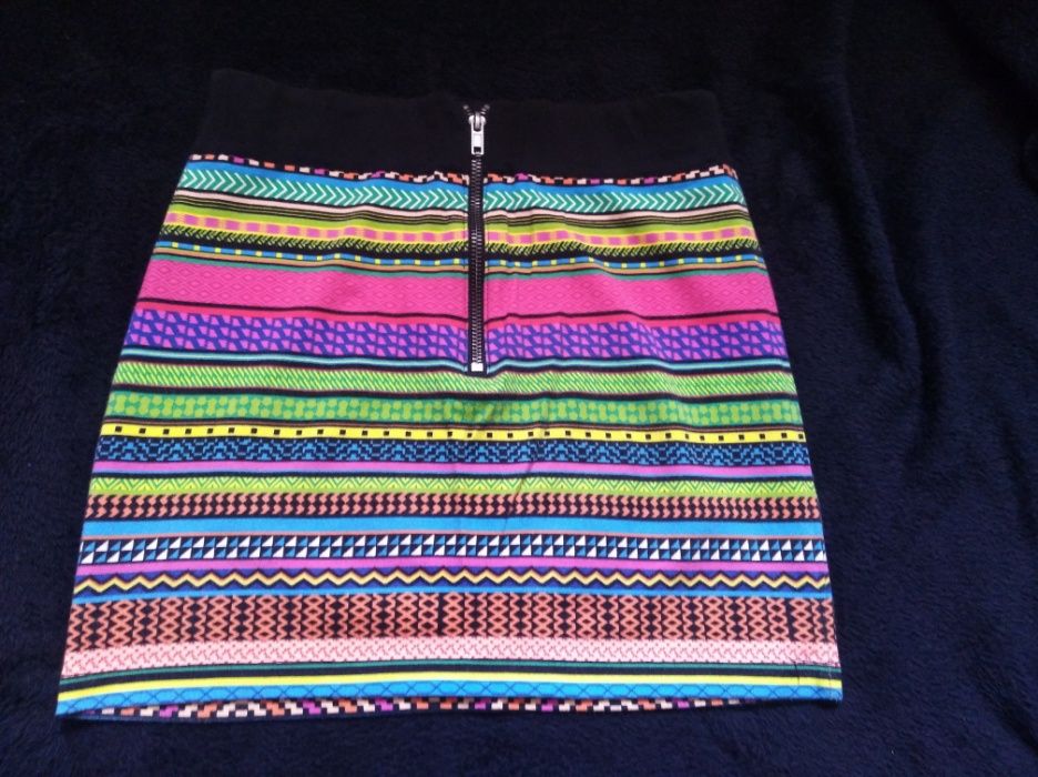 Aztec Skirt HM Mini Spódnica