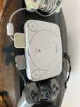 Sony PS One przerobiona z dwoma padami + kabel AV + zasilacz