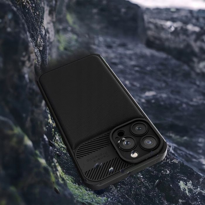 Etui Silikonowe Camera Protected Do Samsung S23 Plus S916 Czarne