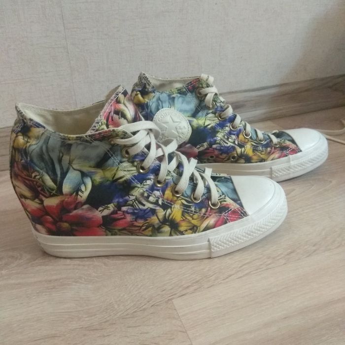 Converse All Star Chuck Taylor trampki koturny