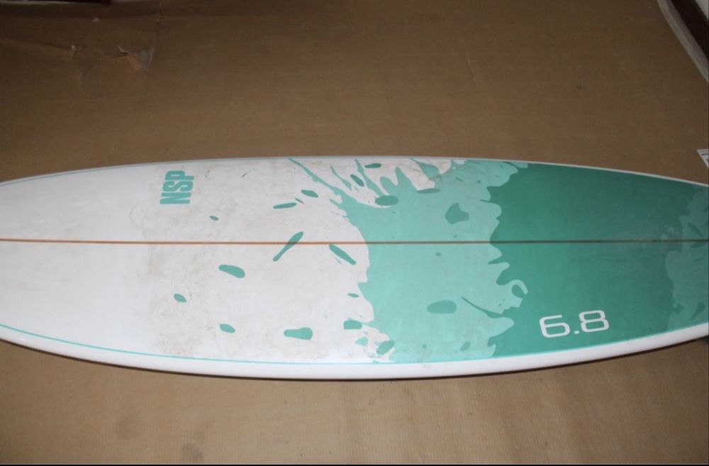 Prancha de surf NSP funboard 6.8 42.1L negociável