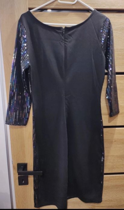 Sukienka Sylwestrowa cekinową L nowa