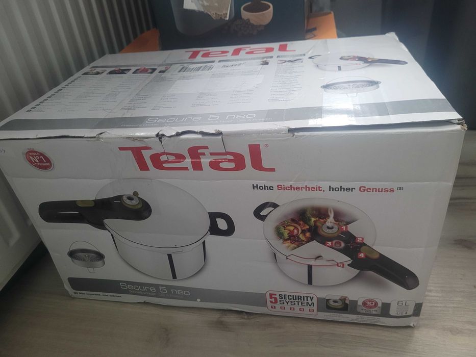 Szybkowar nowy tefal 6l