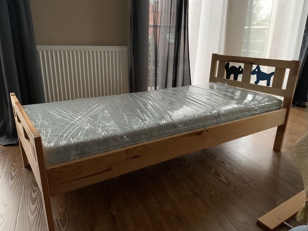 Łóżko 70x160 IKEA z materacem