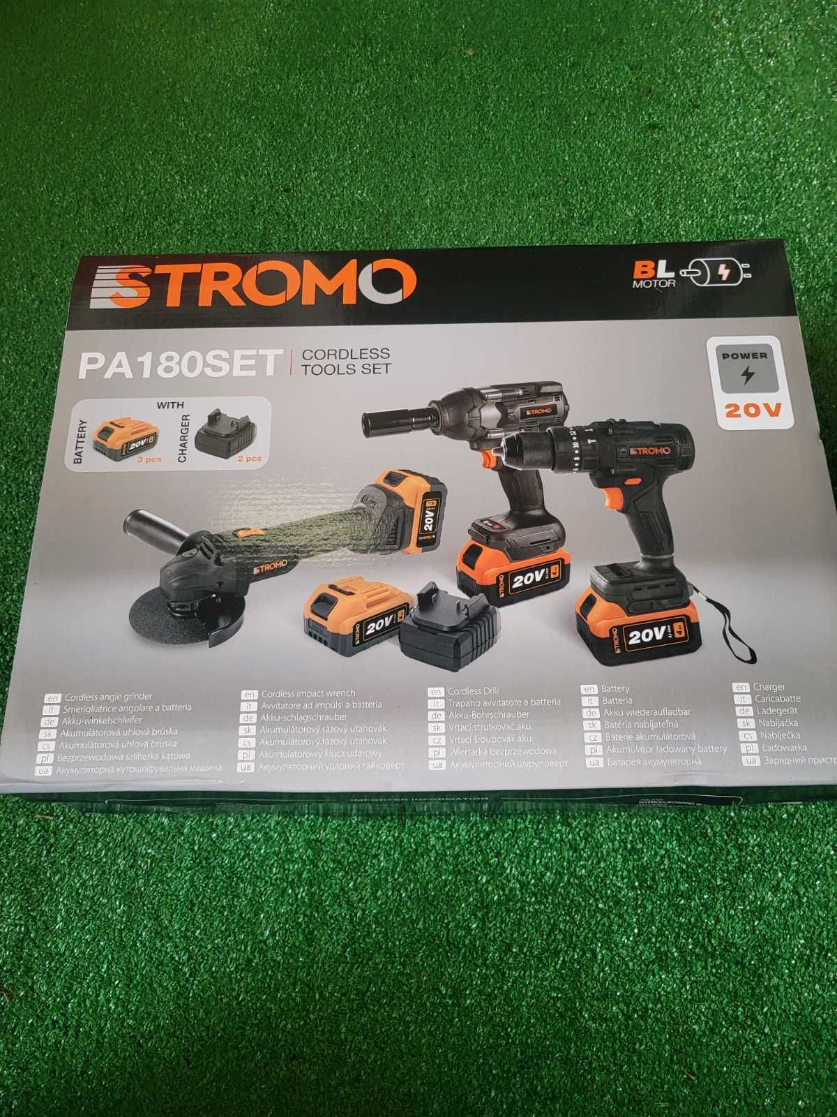 Комплект 3в1 Болгарка,Шуруповерт,Гайковерт і Перфоратор.Стромо,Stromo