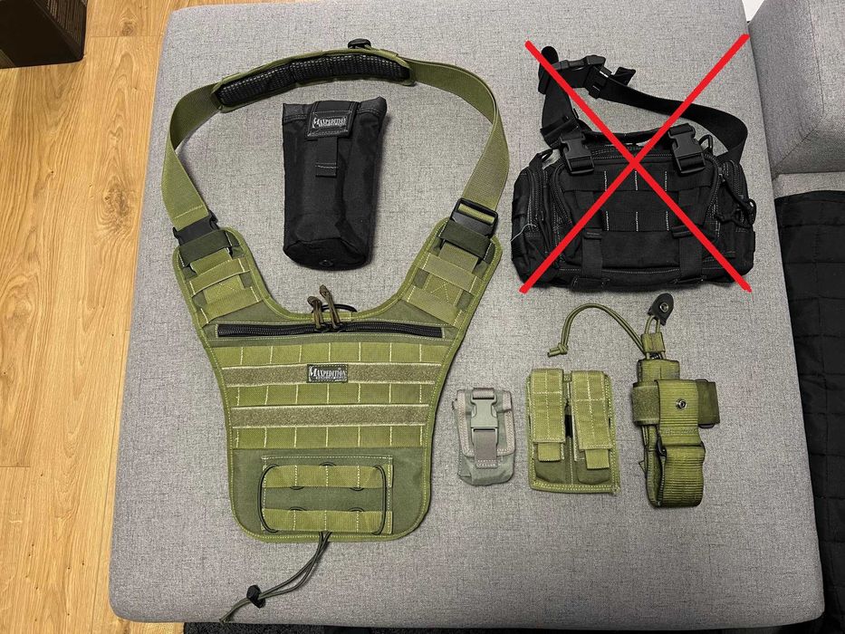 Maxpedition Manta Versipack torba taktyczna ładownica worek Rollypoly