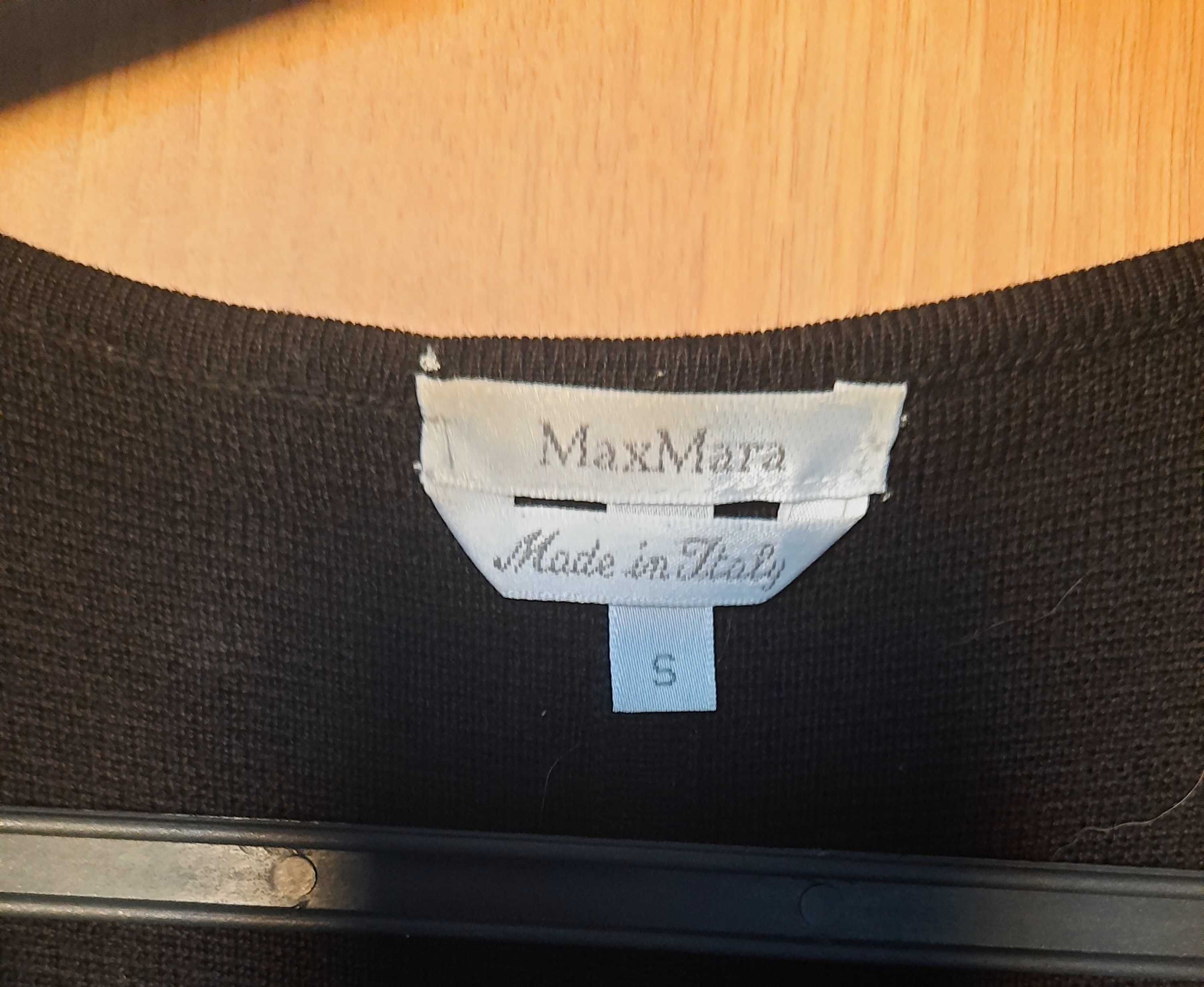 Kamizelka długa wełna Max Mara S M 36 38