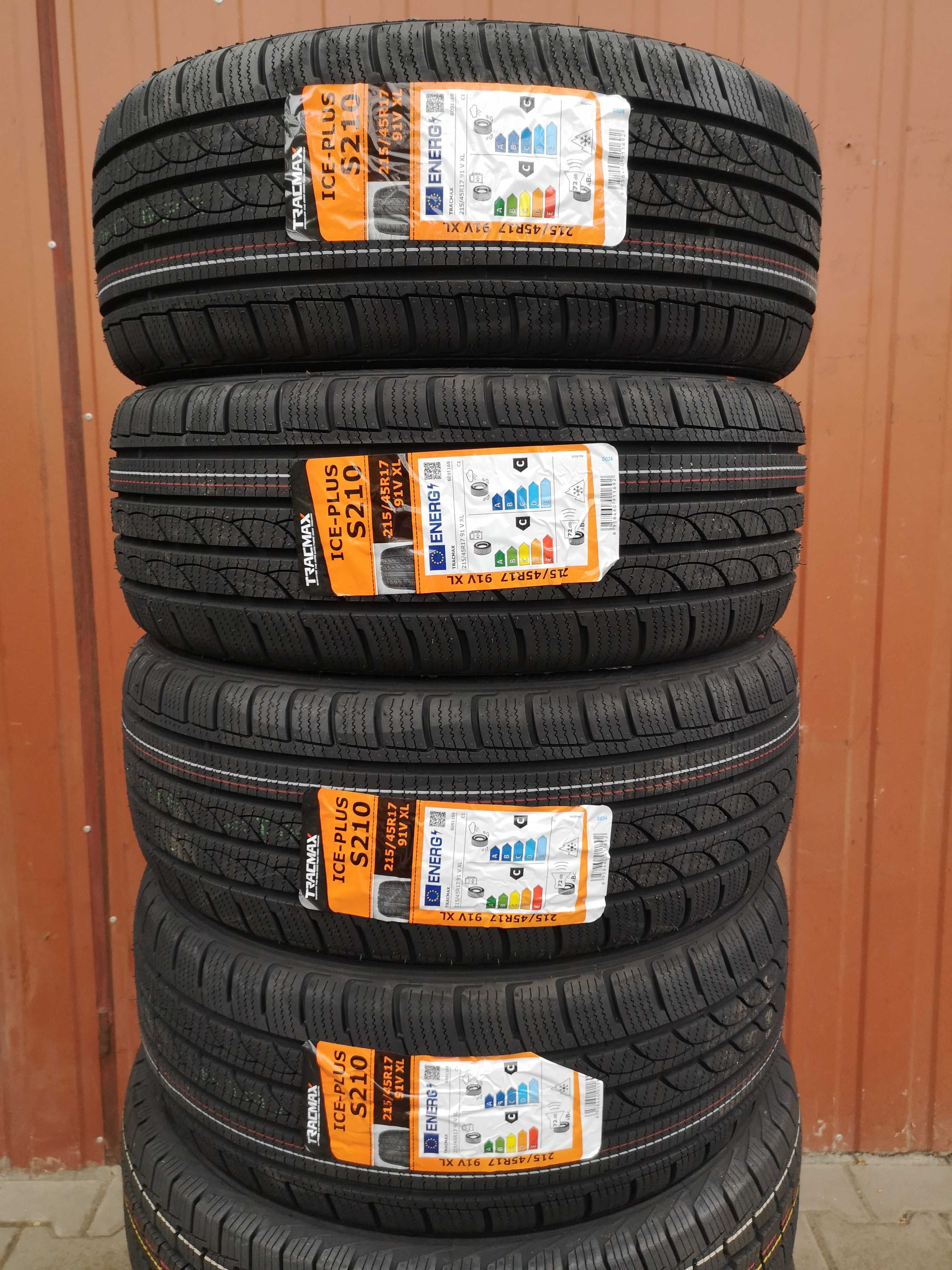 215/45 R17 91V XL - Tracmax Ice-Plus S210 (4 sztuki) NOWE
