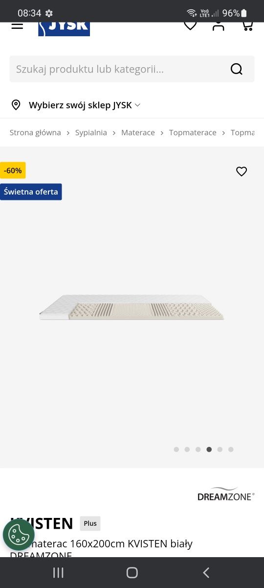 Topmaterac 160×200