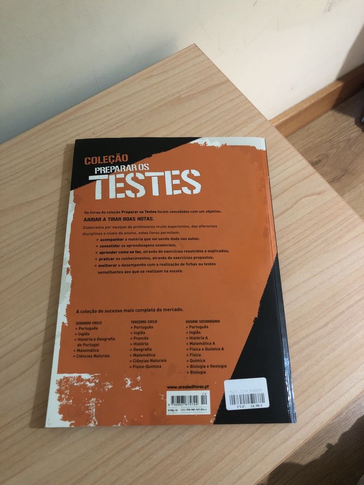 Livro Preparar os Testes Geografia 9 ano