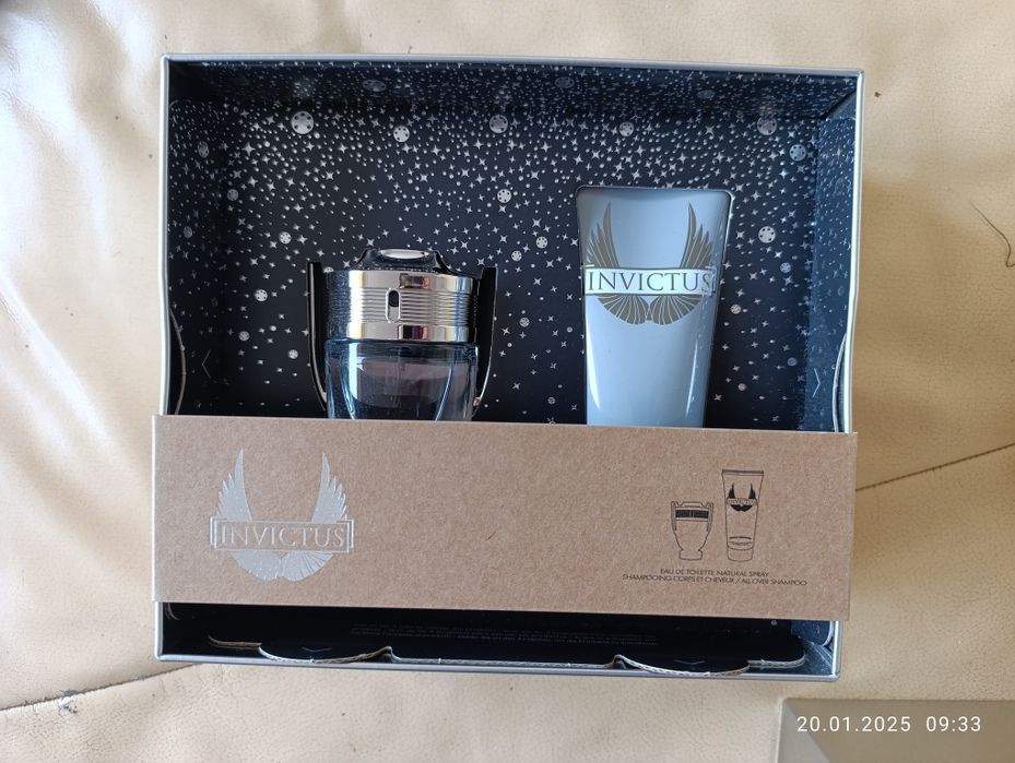 Paco Rabanne Invictus Zestaw Woda Toaletowa 50Ml + Żel Pod Prysznic 10