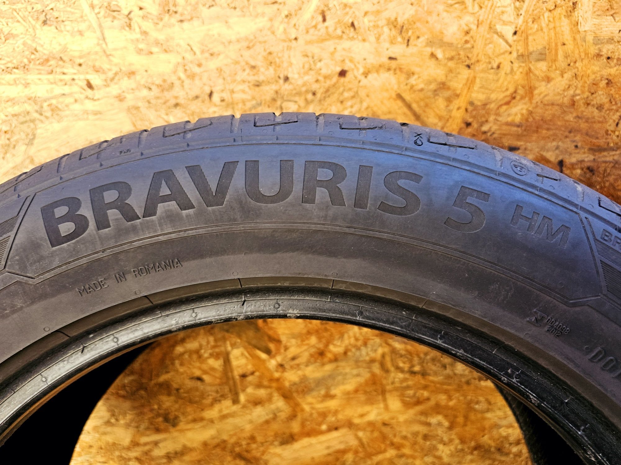 BDB Stan!!  6,8mm. 225/55 r17 XL Barum Bravuris 5HM.  2020rok.