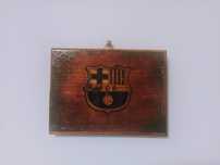 Herb FC BARCELONA na desce
