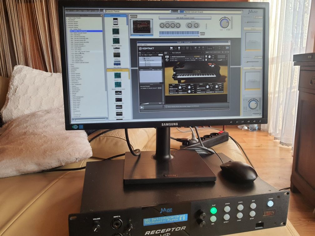 Muse Receptor Vip moduł vst + Komplete 8 ultimate roland yamaha kurzwe