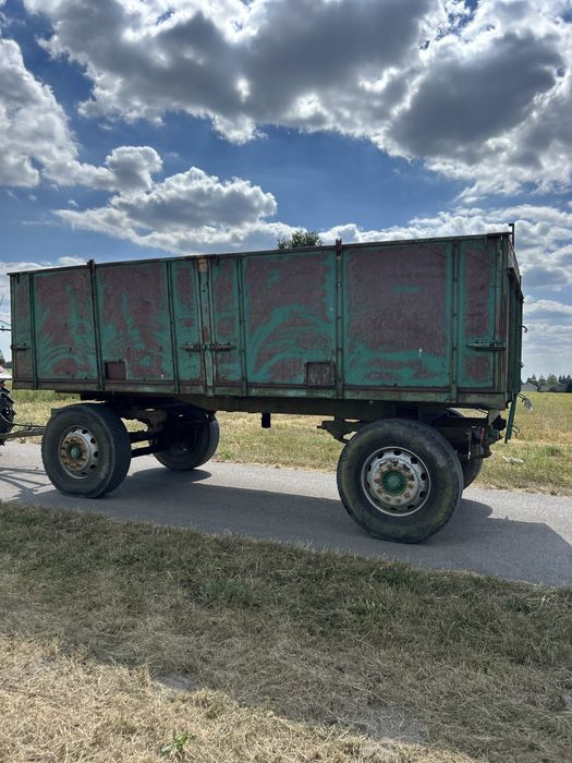 Przyczope dwuosiowa wywrotka 10 ton