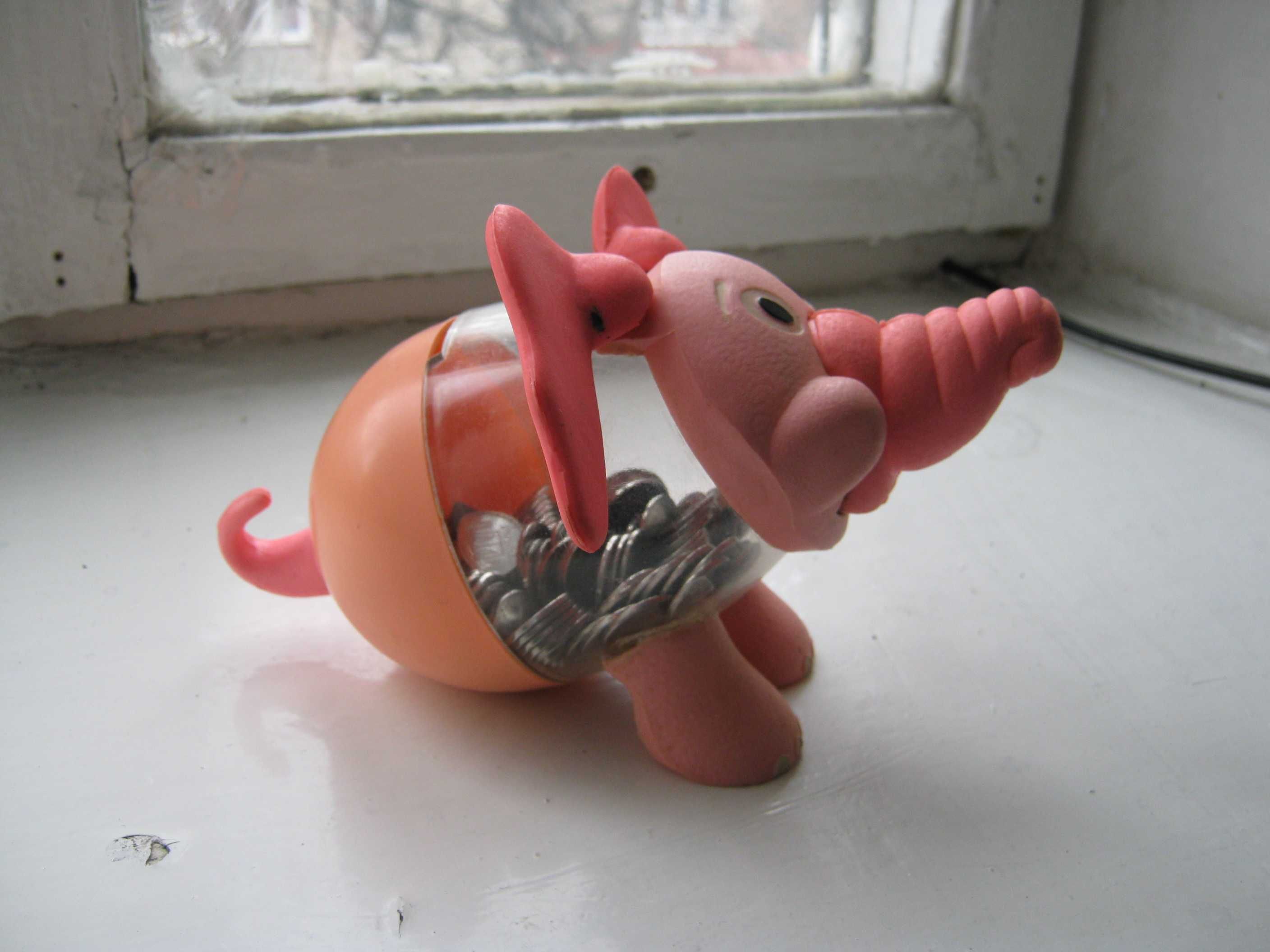 Копилка "Розовый слон"