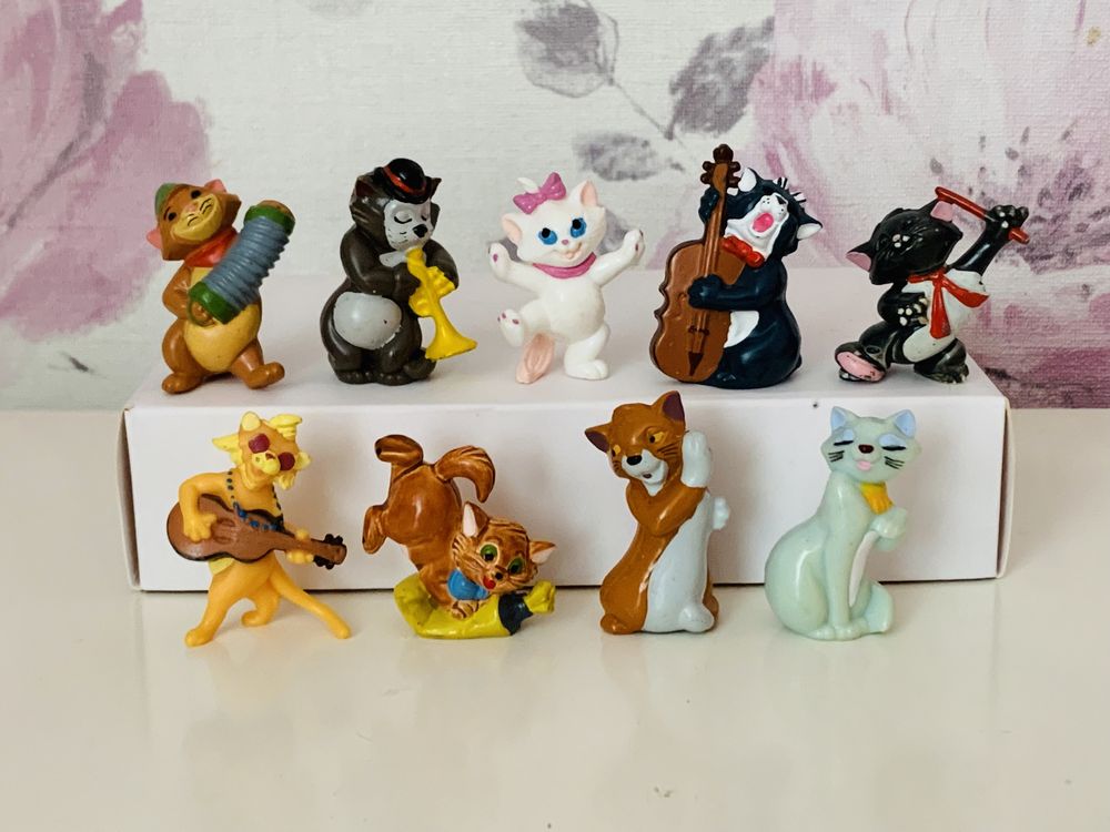 Kinder niespodzianka Aristocats, Arystokraci Koty vintage 1989