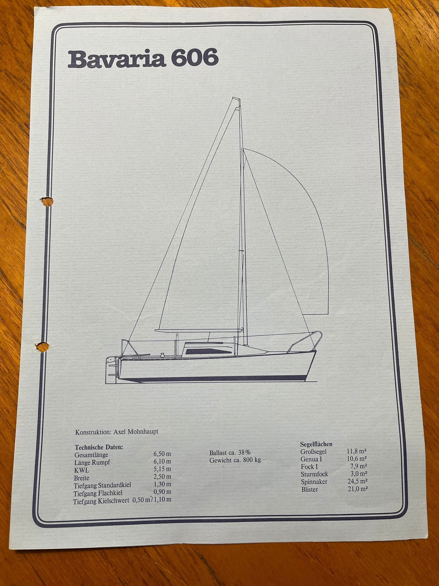 Łódka Bavaria 606