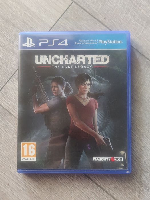 Uncharted Lost Legacy диск DVD