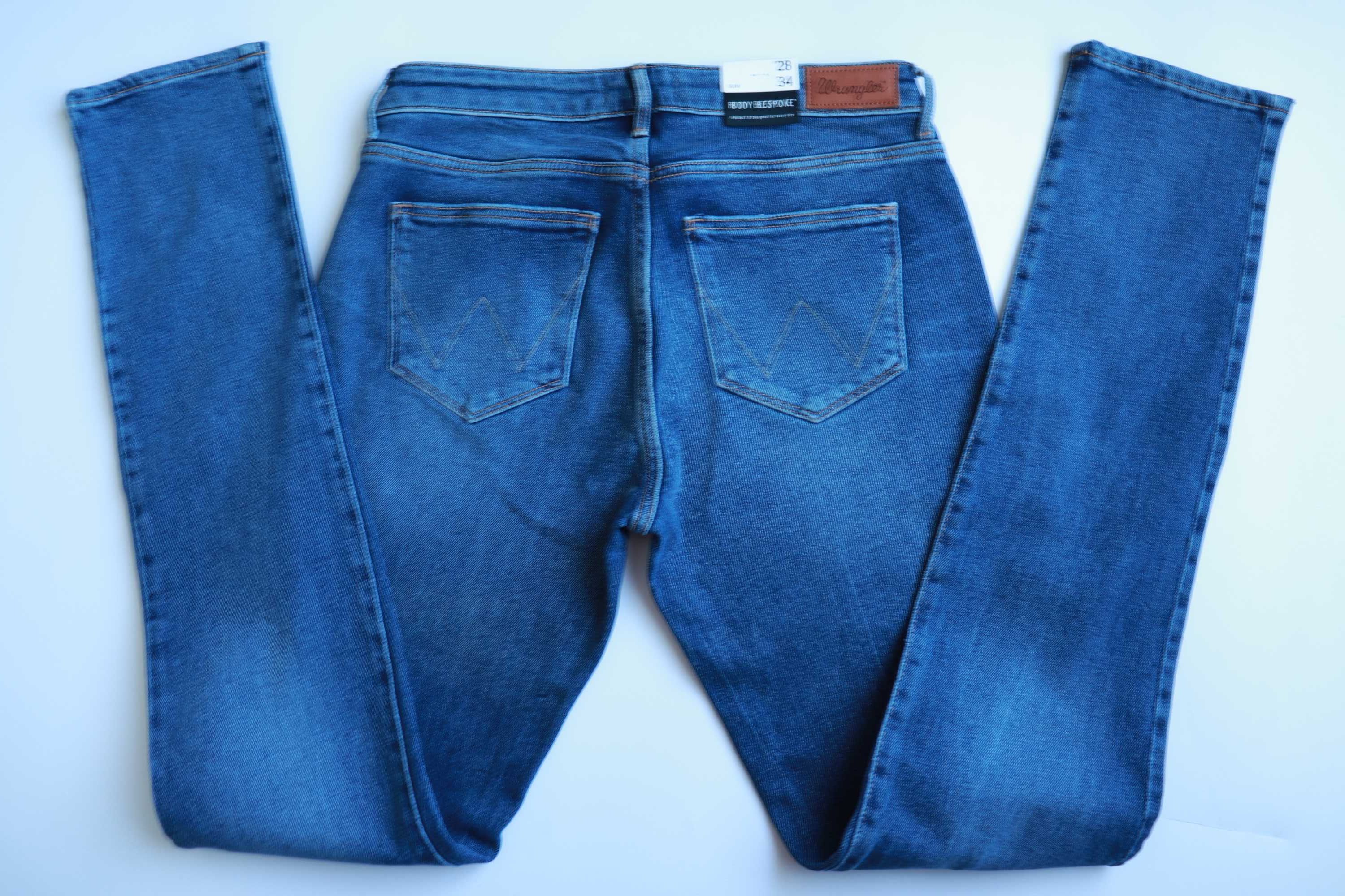 WRANGLER SLIM W28 L34 damskie spodnie jeansy nowe