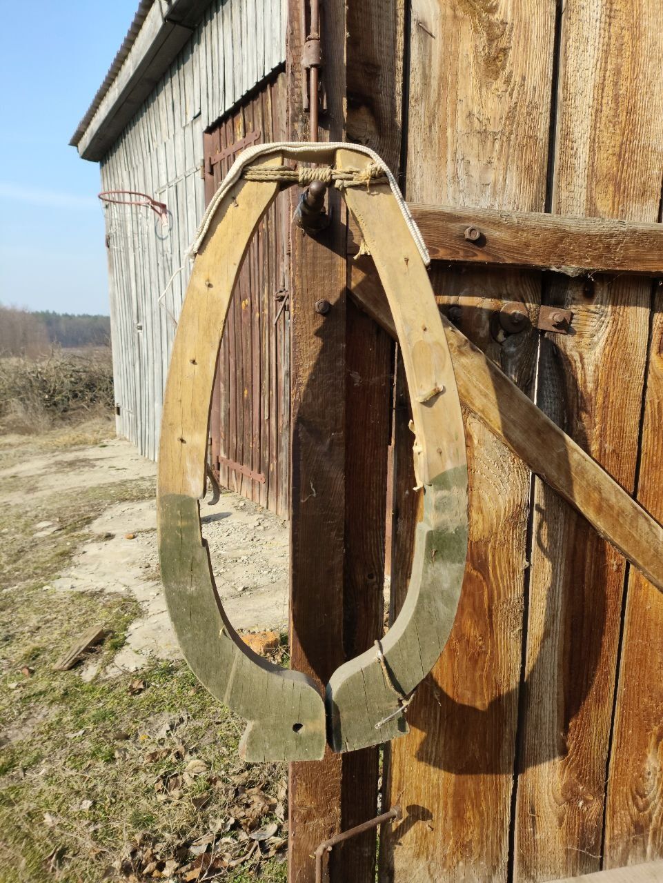Віз з хомутом для  Коня