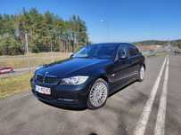 BMW Seria 3 BMW E90 320d - 120kW 2005r. Czarny - zadbany egzemplarz - Polecam