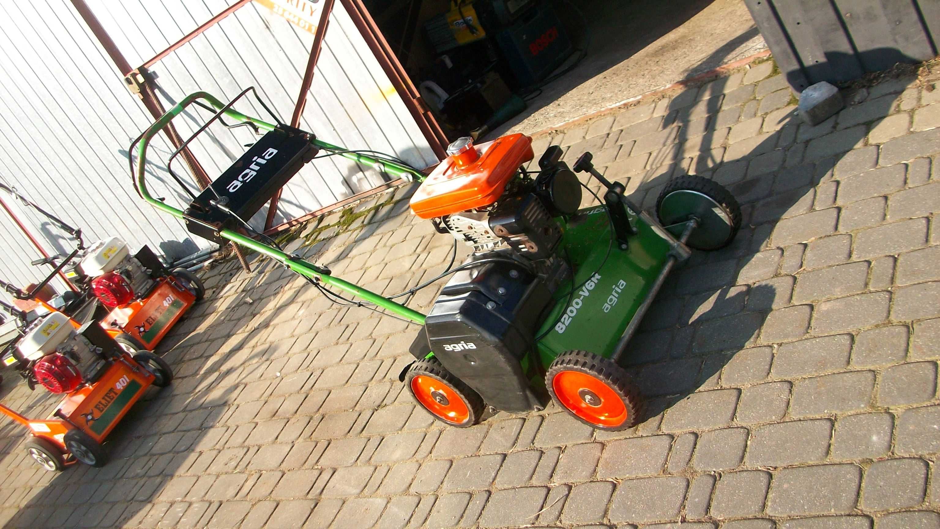 wertykulator Profi napęd noże przeciwbieżne - Agria 8200-V6R - Okazja!