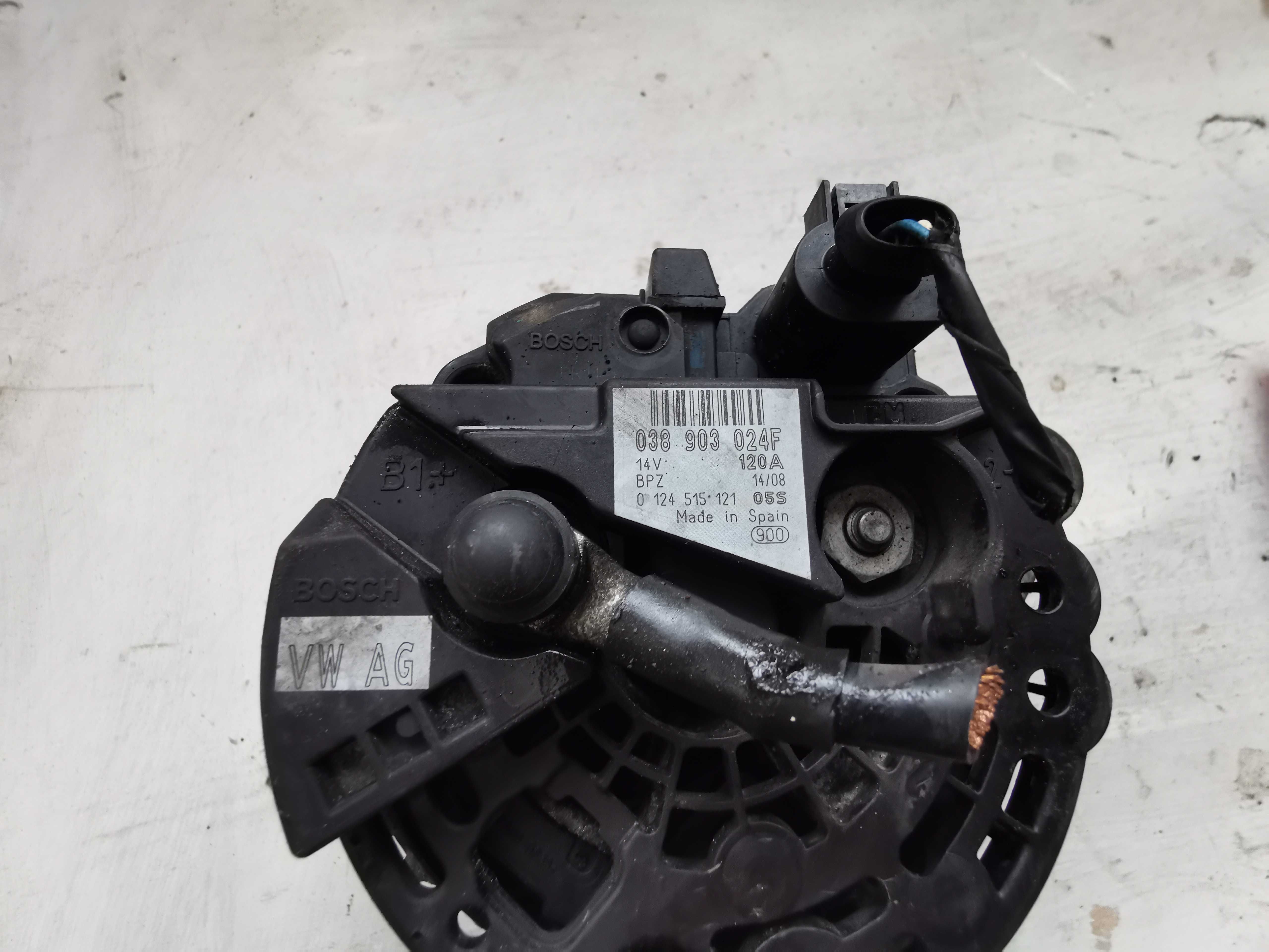 vw transporter t5 golf seat leon skoda 1.9tdi alternator