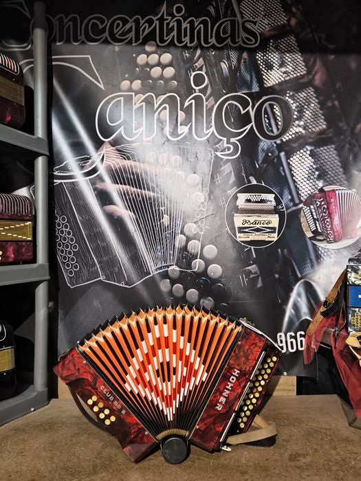 Vendo concertina hohner clube 3