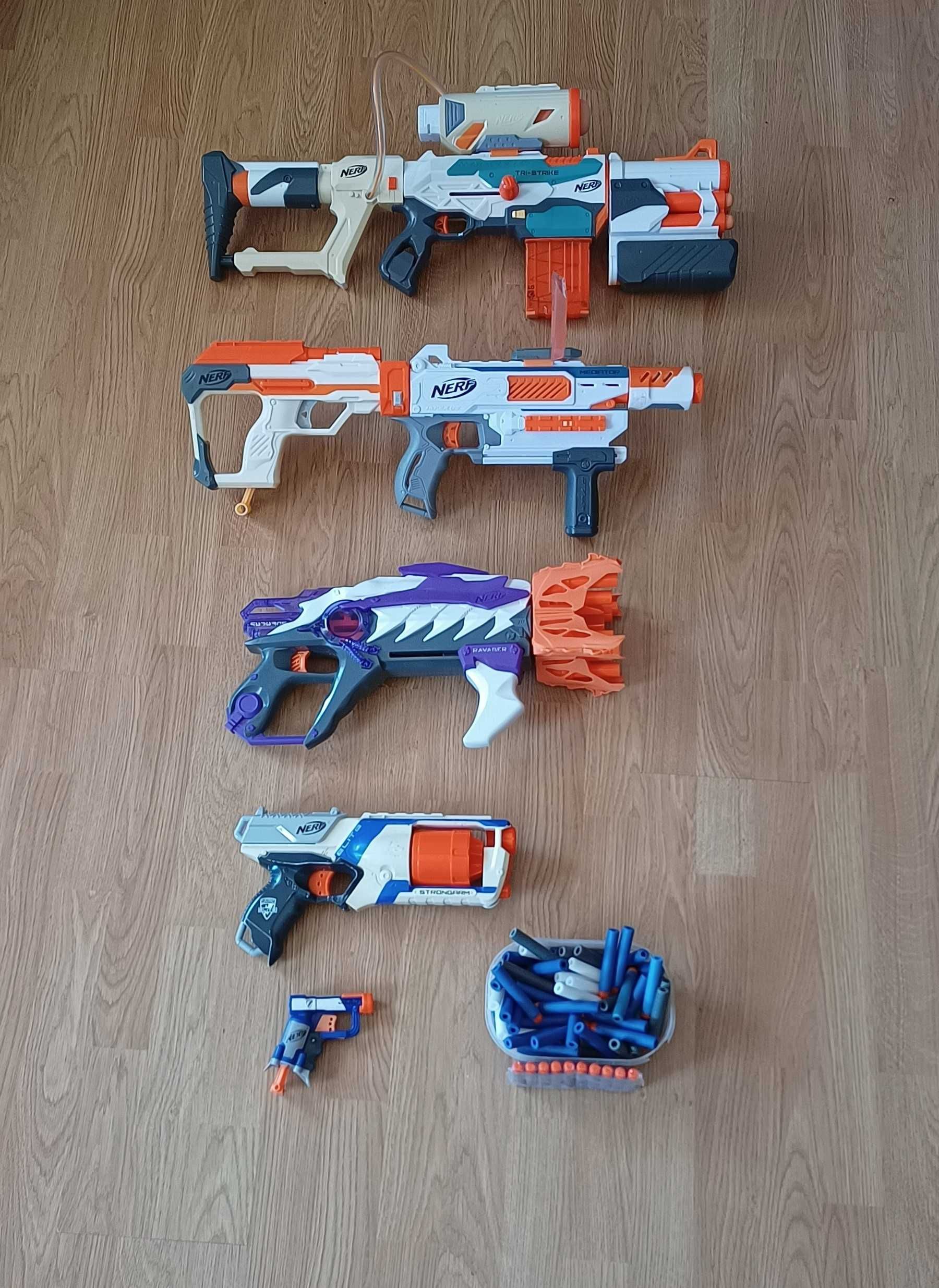 Nerf várias armas e assecórios