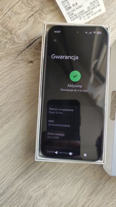 Google Pixel 10 Pro 16/128GB Gwarancja