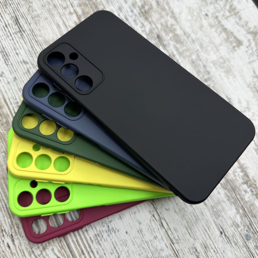 Чехол Silicone Case на Samsung A24. Софттач. Микрофибра