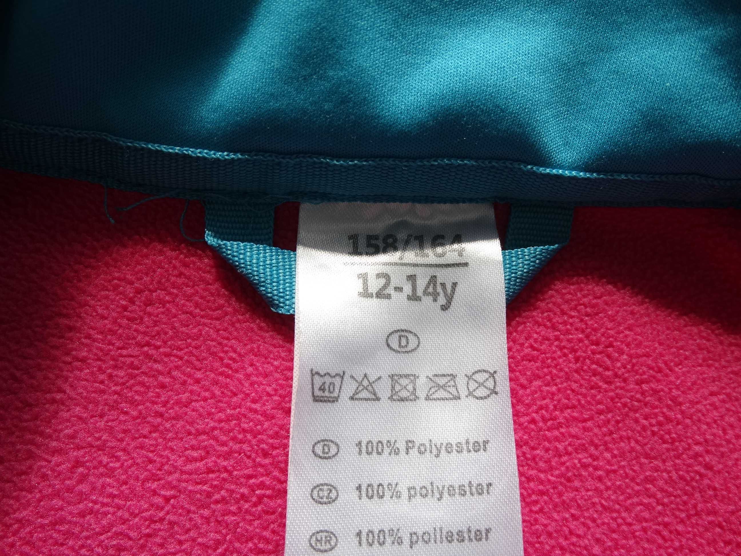 kurtka softshell dla dziewczynki rozm.158/164