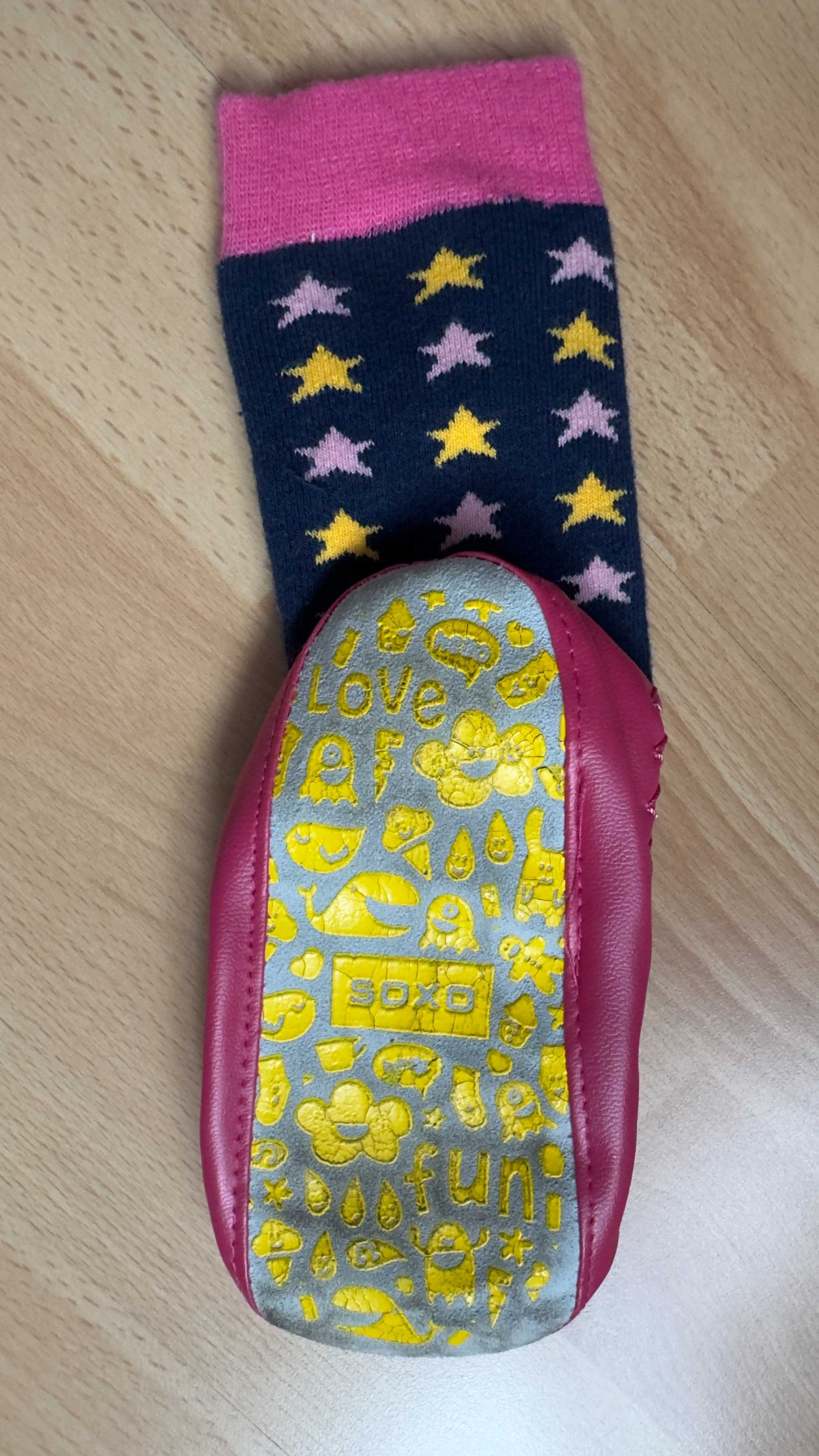 Kapcie skarpety firmy Soxo rozmiar ok.25
