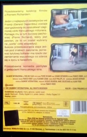 Pechowiec film DVD