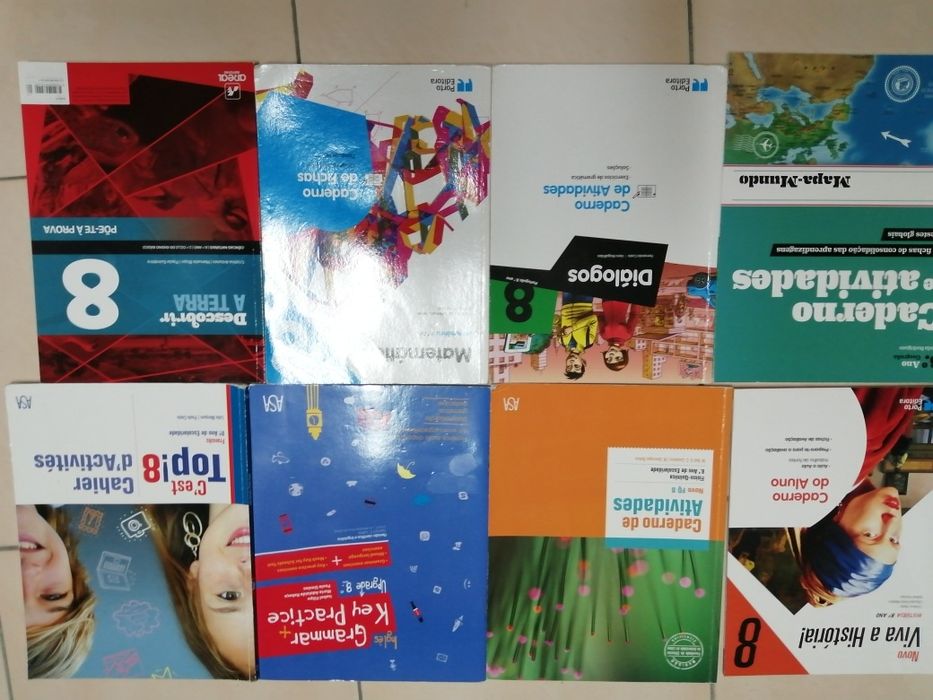Livros de  Fichas 8°Ano