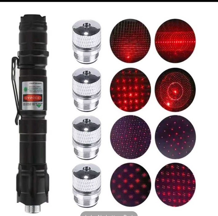 Zabawka do drażnienia kota Czerwony Wskaźnik Laserowy LED