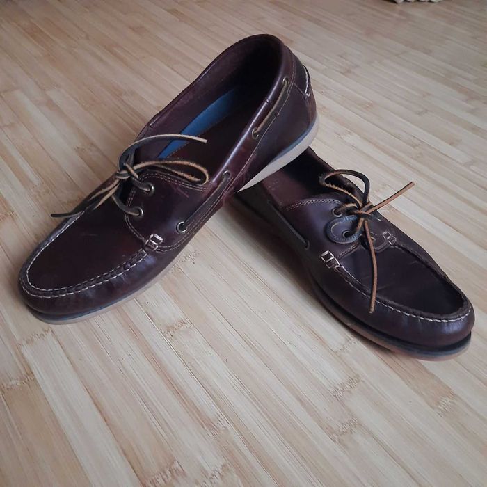 Туфлі, мешти чоловічі M&S, шкіряні, 45 - 45.5 р.